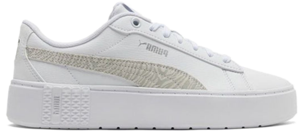 Giay Puma Smash V2 Tiger Platform 'White' 383877-02