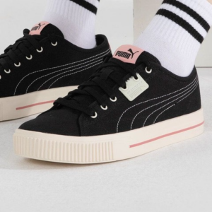 Giay Puma Suede Low 'Black Pink' 383865‑02