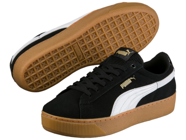 Giay Puma Vikky Platform 'Black' 363287-10