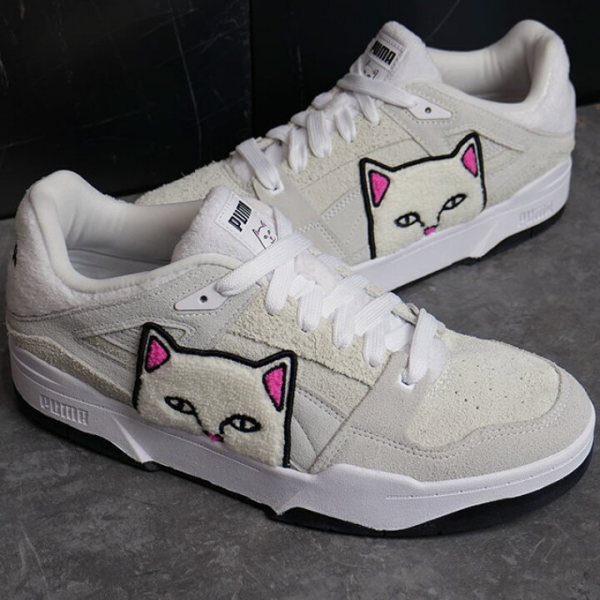 Giay Puma x Ripndip Slip Stream 'White' 393538-01