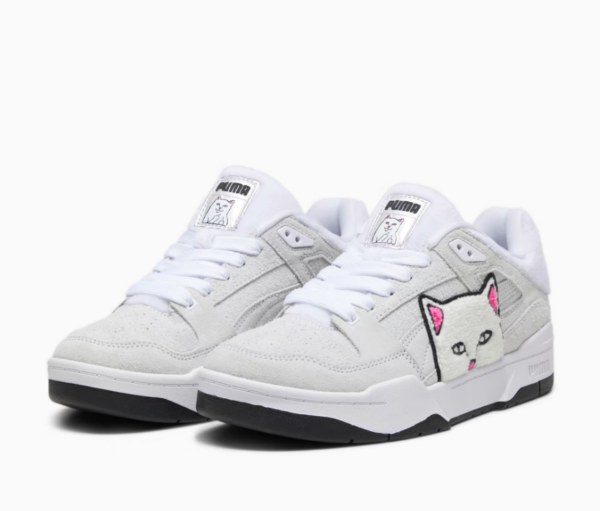 Giay Puma x Ripndip Slip Stream 'White' 393538-01