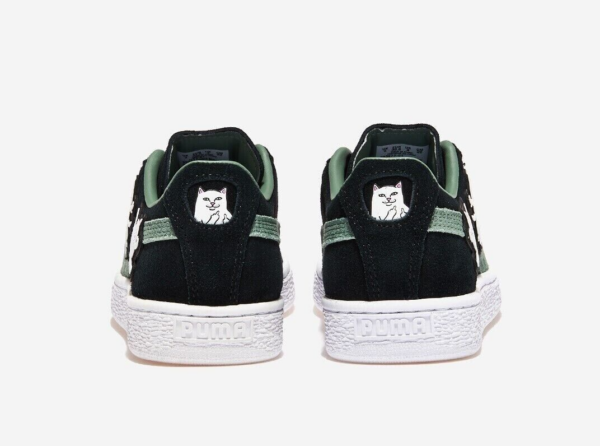 Giay Puma x Ripndip Suede 'Black' 393872-01