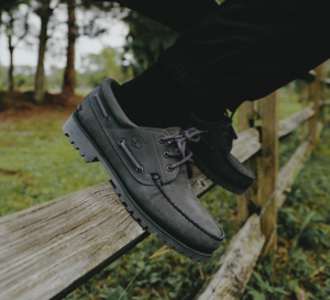 Giay Timberland 23 New Three-Eye Boat 'Grey' A5P4CW