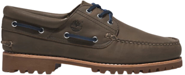 Giay Timberland 3-Eye Lug Handsewn Boat 'Greige' A5S38901