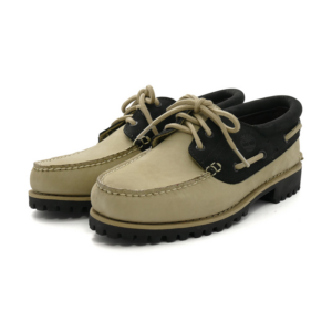 Giay Timberland 3-Eye Lug Handsewn Boat Shoes 'Grey' A5RH8
