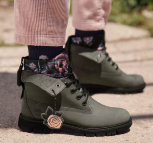 Giay Timberland 6 Inch 'Grey Rose' A2KURW