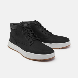 Giay Timberland Leather Mid‑Top 'Black' A5PSGW