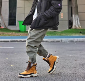 Giay Timberland Spliced Waterproof 'Wheat' A44SHW