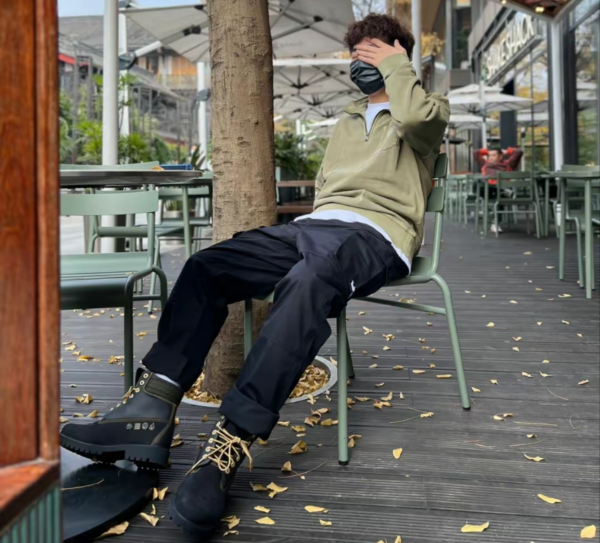 Giay Timberland Waterproof High-Top 'Black' A28MBW