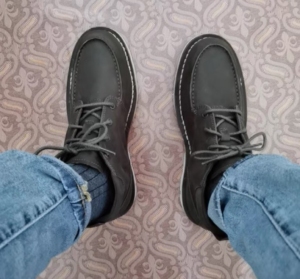 Giay Timberland Westmore Moc Toe Chukka 'Black' A2GQQW