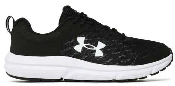 Giay Under Armour Charged Assert 10 'Black White' 3026175-001