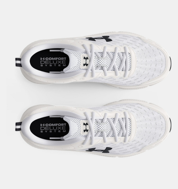 Giay Under Armour Charged Assert 10 'White Black' 3026175-104
