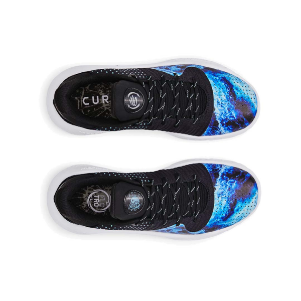 Giay Under Armour Curry 4 Low Flotro Bruce Lee 'Dark Water' 3028115-001