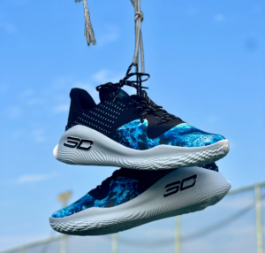 Giay Under Armour Curry 4 Low Flotro Bruce Lee 'Dark Water' 3028115-001