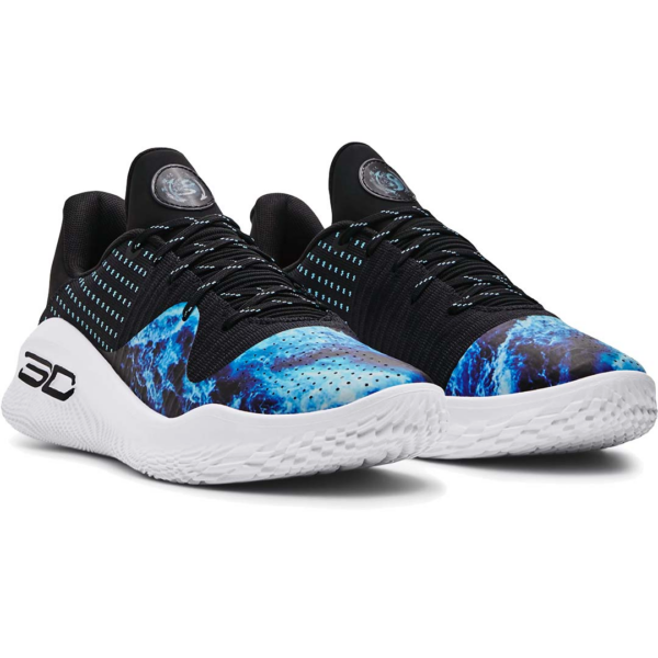 Giay Under Armour Curry 4 Low Flotro Bruce Lee 'Dark Water' 3028115-001