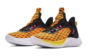Giay Under Armour Curry Flow 9 x Sesame Street 'Beyond The Stripe' 3024249-003