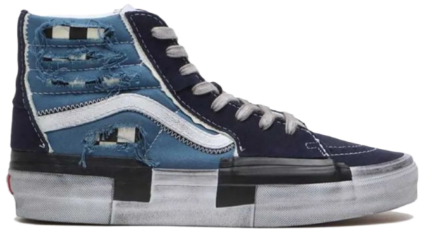 Giay Vans SK8‑HI Reconstruct 'Blue Black' VN0005UKNGJ