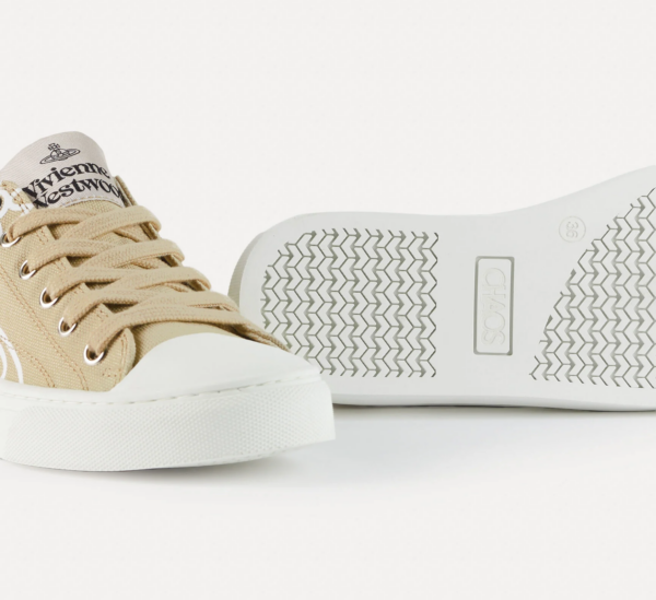 Giay Vivienne Westwood Plimsoll Low 'Sand' 75020005WW0004C403