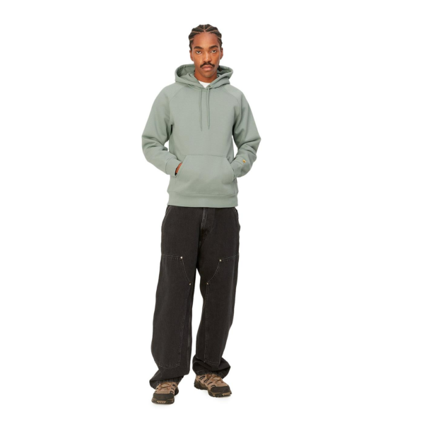 Ao Carhartt WIP Hooded Chase Sweat 'Glassy Teal Gold' I026384-1R1-XX