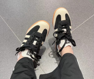 Giay Adidas Samba OG 'Black Wonder White' IE5836