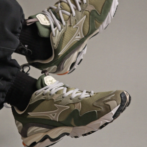 Giay Mizuno Rider 10 Low 'Grey Green' D1GA222604