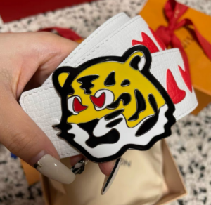 That Lung Louis Vuitton Reversible Belt 'Tiger' M0486T