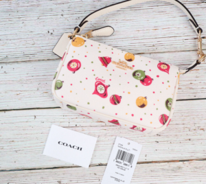 Tui Coach Nolita 15 Wristlet With Ornament Print 'Chalk Multi' C7404-IMCAH