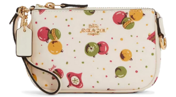 Tui Coach Nolita 15 Wristlet With Ornament Print 'Chalk Multi' C7404-IMCAH