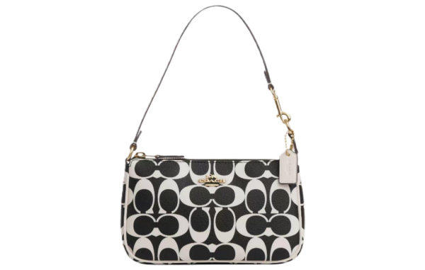 Tui Coach Nolita 19 In Signature Canvas 'Black White' CP250-IMA47