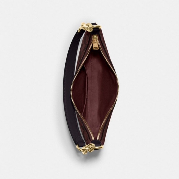 Tui Coach Payton Hobo In Signature Canvas 'Oxblood Multi' CE620-IMFCG