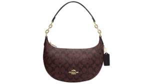 Tui Coach Payton Hobo In Signature Canvas 'Oxblood Multi' CE620-IMFCG