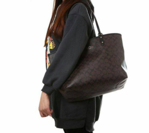 Tui Coach Reversible PVC City Signature 'Black' 36658-IMAA8