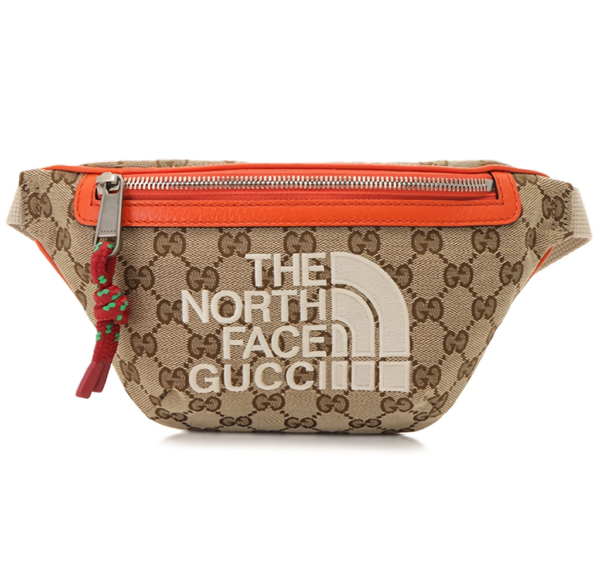 Tui Gucci x The North Face Belt Bag 'Beige Ebony' 650299-GY5UN-8895