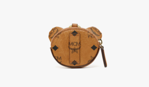 Tui MCM Park Pouch Charm In Visetos Leather 'Brown' MXZDSTA08CO001