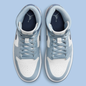 Giay Nike Air Jordan 1 Mid 'Two-Tone Blue' BQ6472-140
