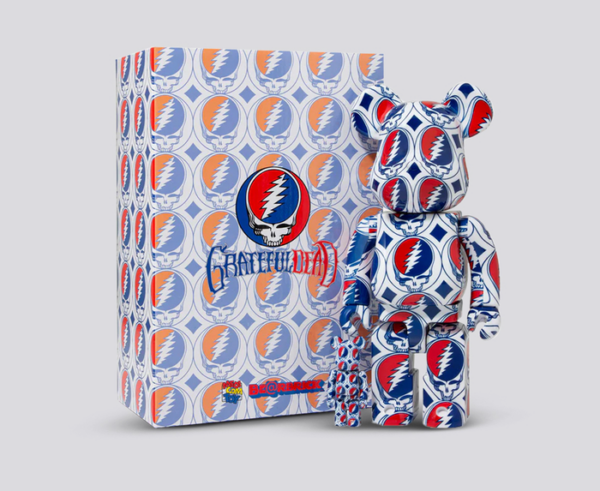 Mo hinh Bearbrick x Grateful Dead 'Steal Your Face'