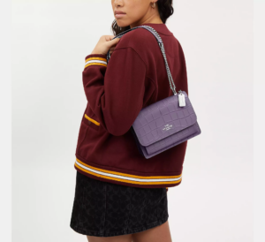 Tui Coach Klare Crossbody 'Amethyst' CC840-SVAE