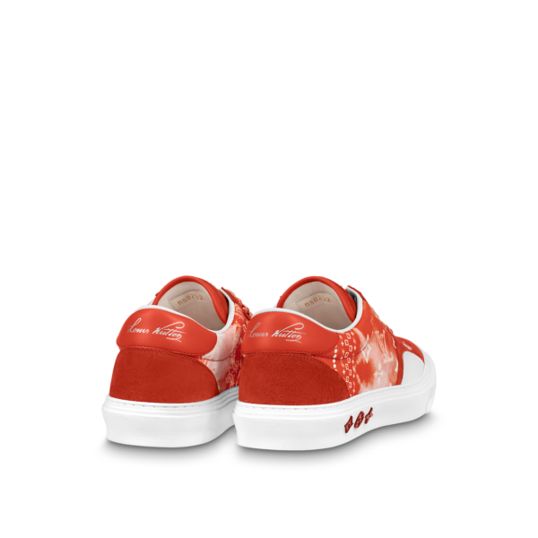 Giay Nam Louis Vuitton Lv Ollie Trainers 'Orange' 1AA7MZ