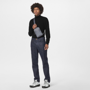 Giay Nam Louis Vuitton Lv Runner Tatic Trainers 'White' 1AA785