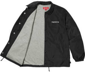 Ao Supreme NYC Coaches Jacket 'Black' 23FW