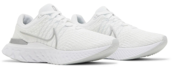Giay Nike Infinity Flyknit 3 'White Metallic Silver' DD3024‑101