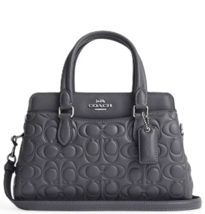 Tui Coach Mini Darcie Carryall Signature 'Industrial Grey' CM050-SVQ9R