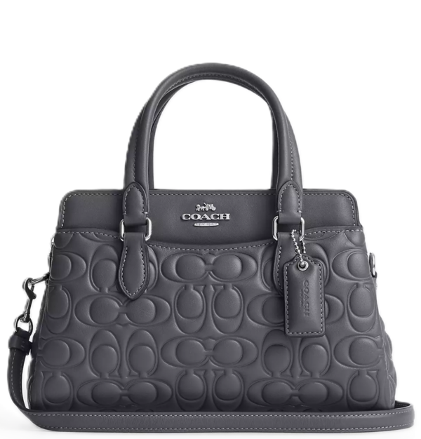 Tui Coach Mini Darcie Carryall Signature 'Industrial Grey' CM050-SVQ9R