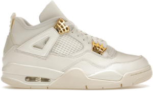 Giay Nike Air Jordan 4 'Sail Metallic Gold' AQ9129-170