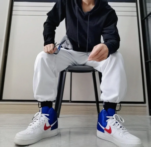 Giay Nike Air Force 1 High '07 x NBA 'Clippers' BQ4591-102