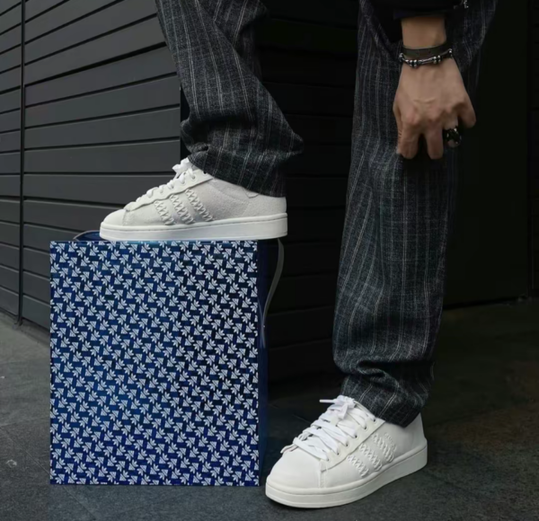 Giay Adidas Campus x FOOT INDUSTRY 'Off White' HQ7013