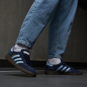 Giay Adidas Handball Spezial 'Navy Gum' BD7633