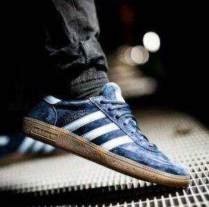 Giay Adidas Handball Spezial 'Navy Gum' BD7633