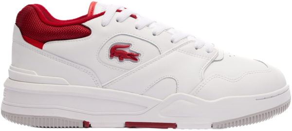 Giay Lacoste Line Shot Contrast 'White Red' RZ0061M54G-286
