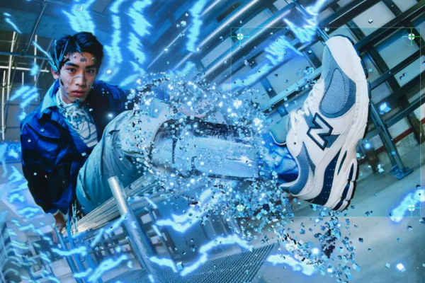 Giay New Balance 2002R x Atmos 'Cybernetics Blue' M2002RAN